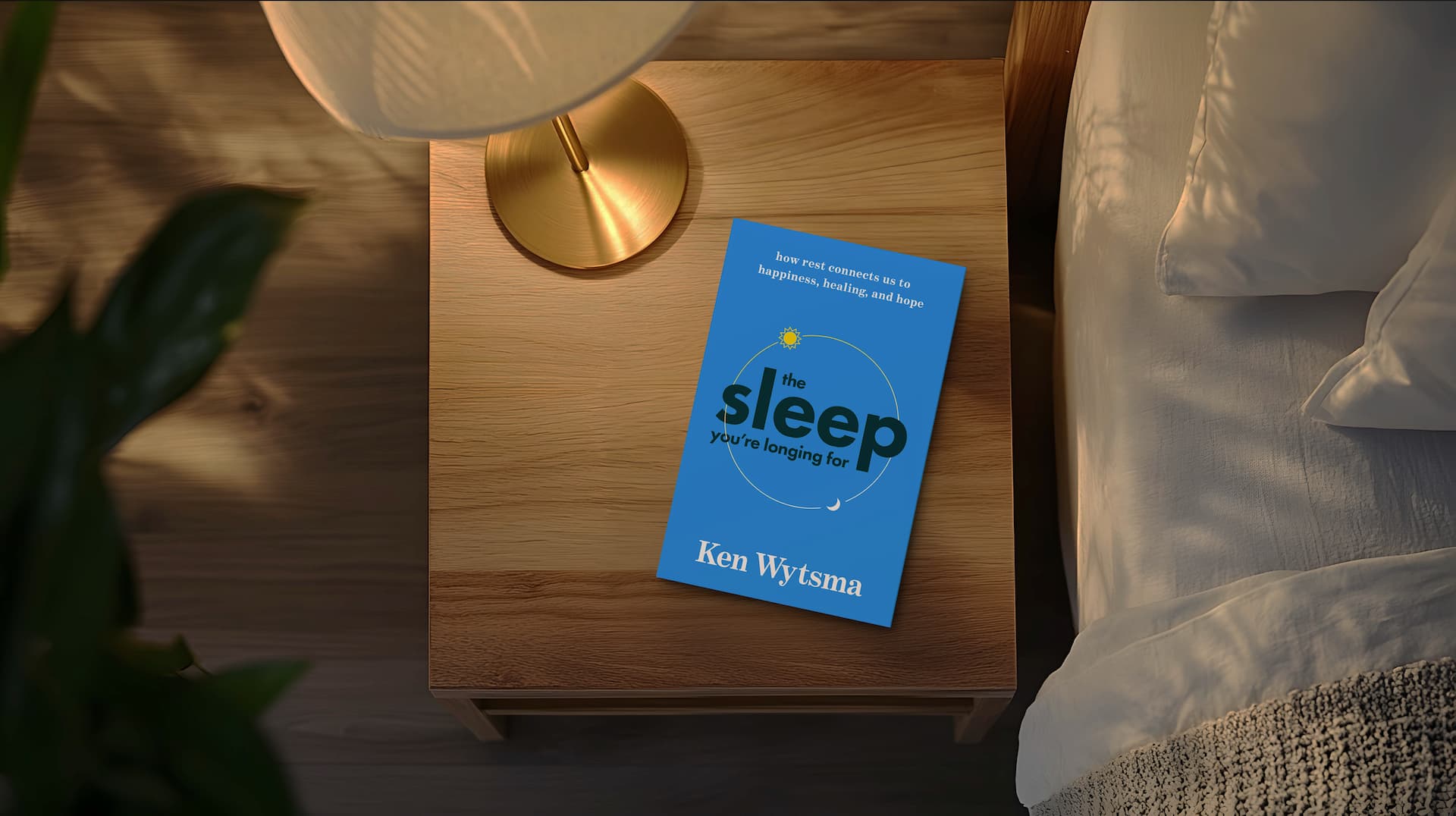 The Sleep You’re Longing For on the nightstand